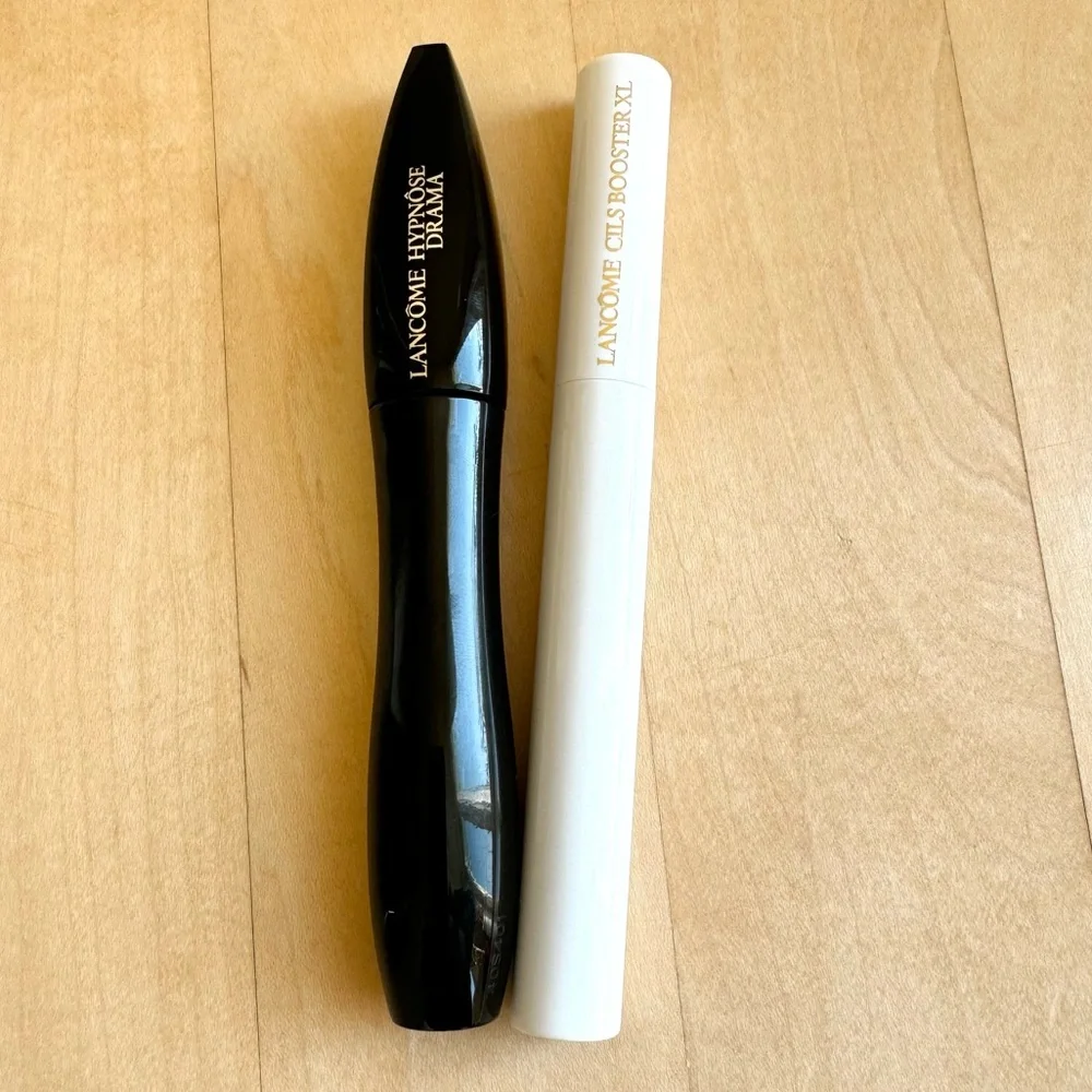 NEW Lancome HYPNOSE DRAMA Mascara 01 Black & CILS BOOSTER XL Lash Base Full Size